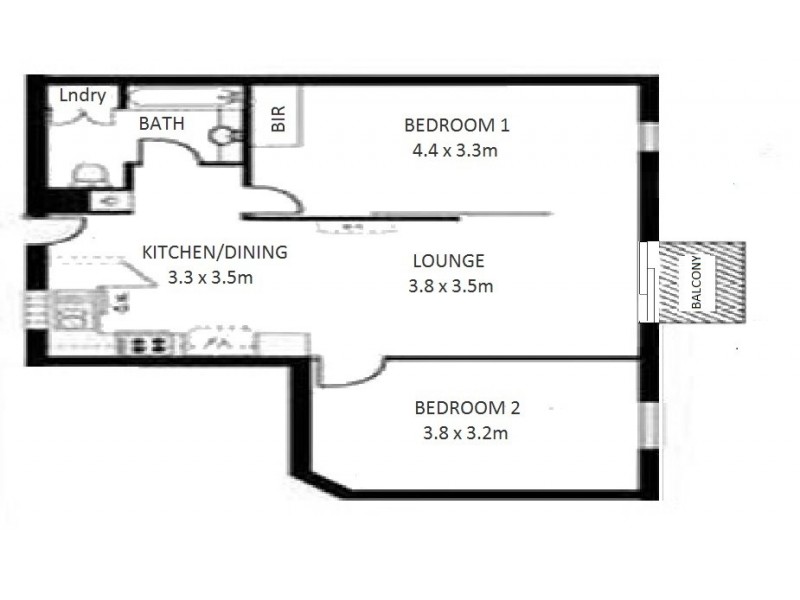 5/232 Hutt Street (Enter via Gilles Street), Adelaide SA 5000 Floorplan