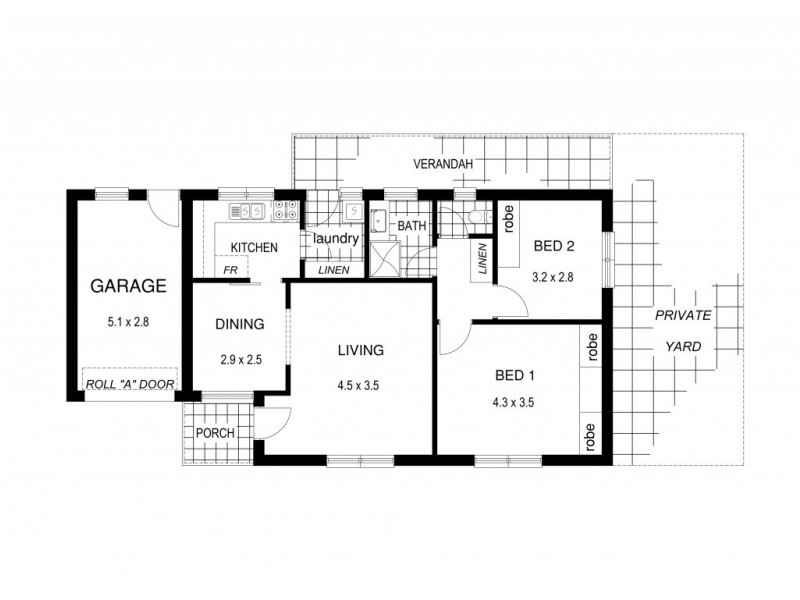 Res. 1/48 Coorara Avenue, Payneham South SA 5070 Floorplan
