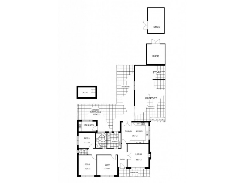 3 Malpas Street, Rostrevor SA 5073 Floorplan
