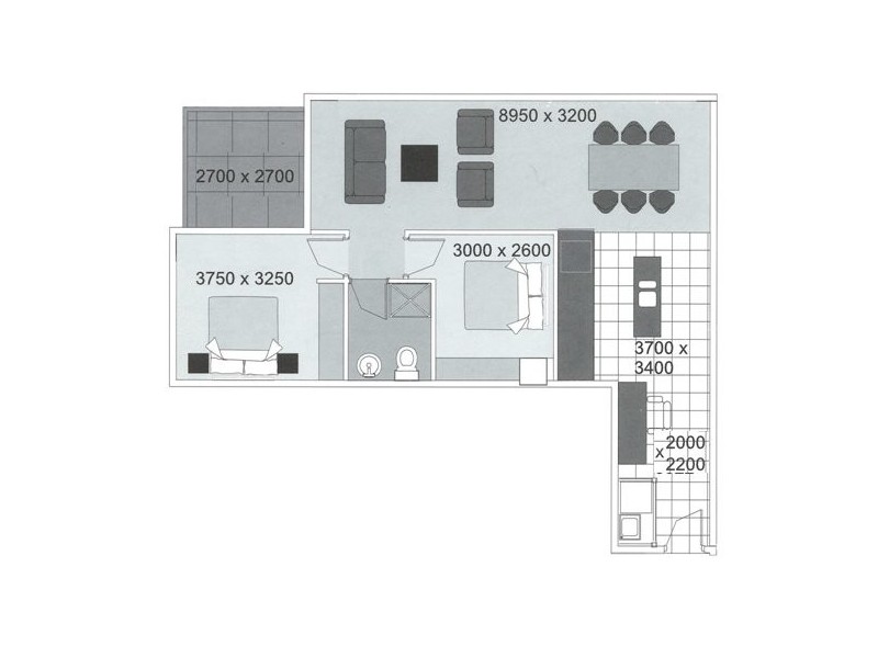 1007/91 – 97 North Terrace, Adelaide SA 5000 Floorplan