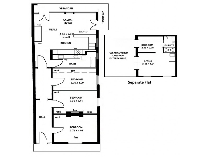 46 Opey Avenue, Hyde Park SA 5061 Floorplan