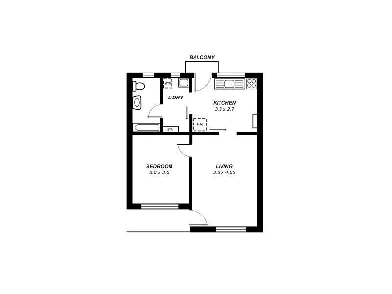 13/24 Carlisle Road, Westbourne Park SA 5041 Floorplan