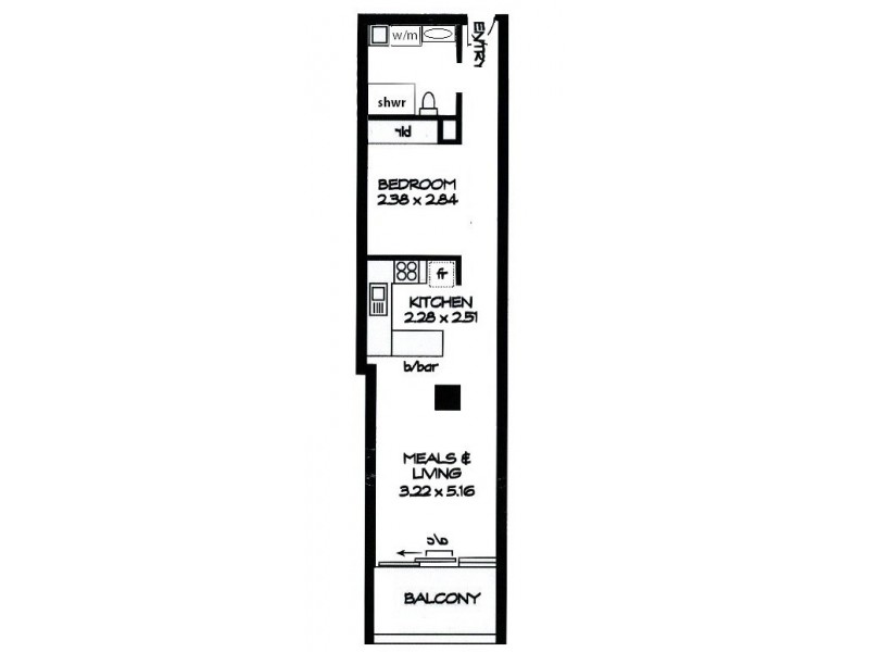 7/155 Waymouth Street, Adelaide SA 5000 Floorplan
