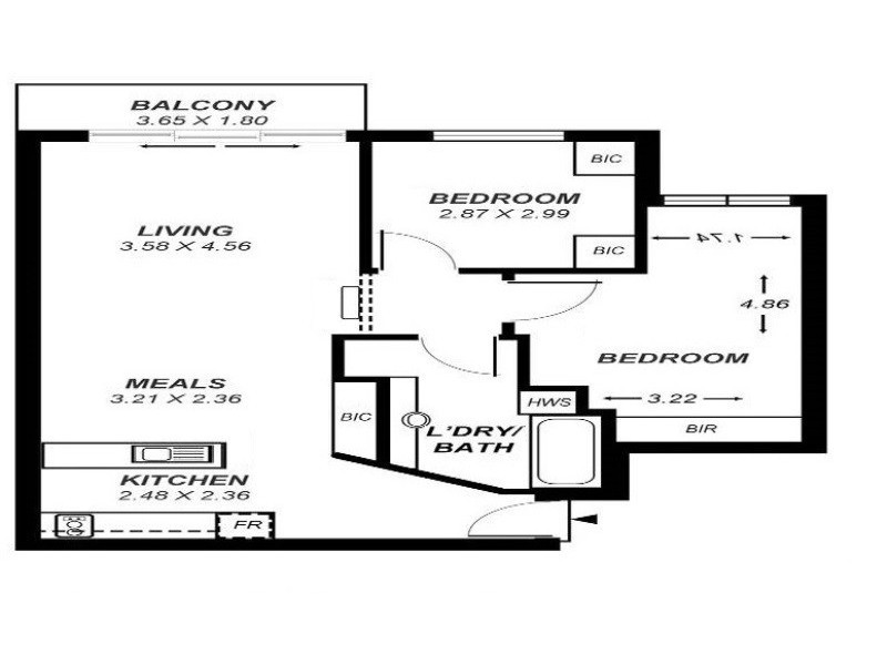 4/8 Charlick Circuit, Adelaide SA 5000 Floorplan