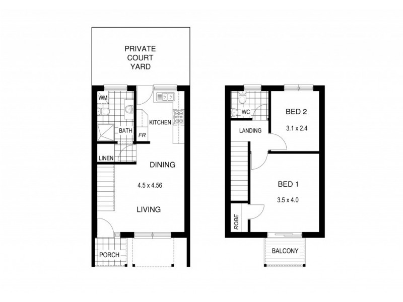 3/12 Conyngham Street, Glenside SA 5065 Floorplan