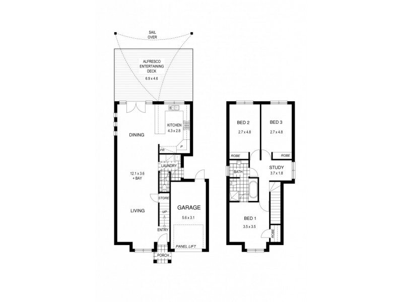 5 John Ridley Place, Ridleyton SA 5008 Floorplan
