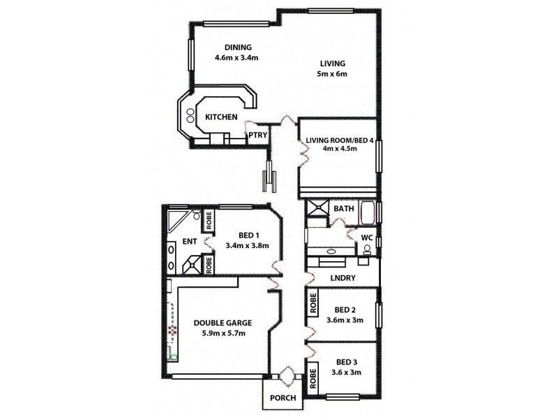 4 Wintershall Street, Oakden SA 5086 Floorplan