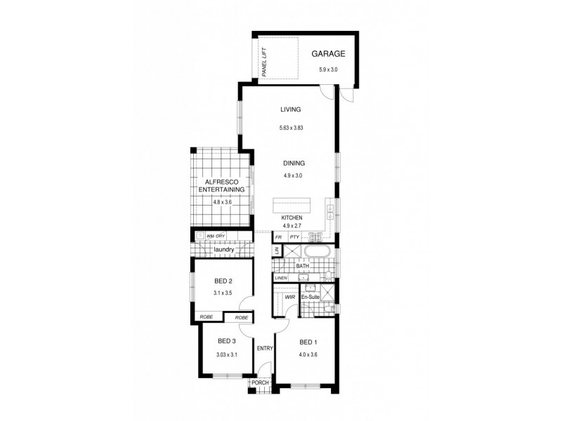 1/315 Gorge Road, Athelstone SA 5076 Floorplan