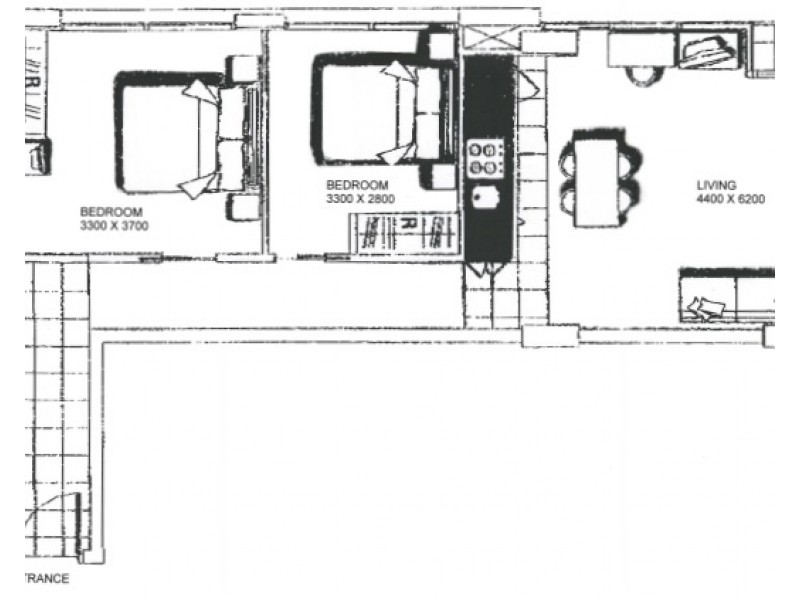 1002/102 – 105 North Terrace, Adelaide SA 5000 Floorplan