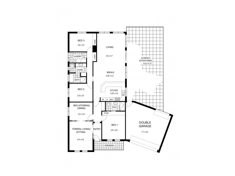 21 Bruce Avenue, Rostrevor SA 5073 Floorplan