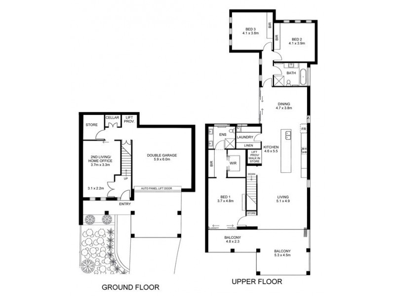 9A Beagle Terrace (Adjacent Belair and Torrens Park), Lynton SA 5062 Floorplan