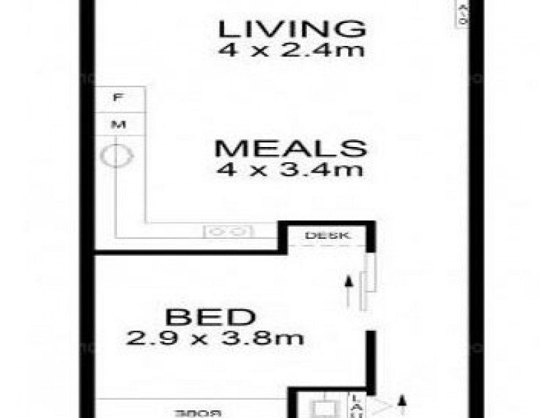 404/185 Morphett Street, Adelaide SA 5000 Floorplan