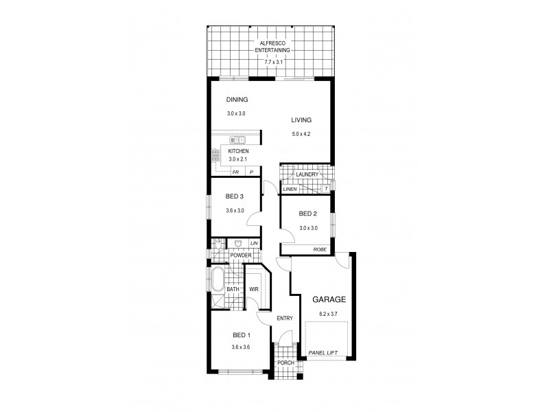 7 Stonewall Place, Greenwith SA 5125 Floorplan