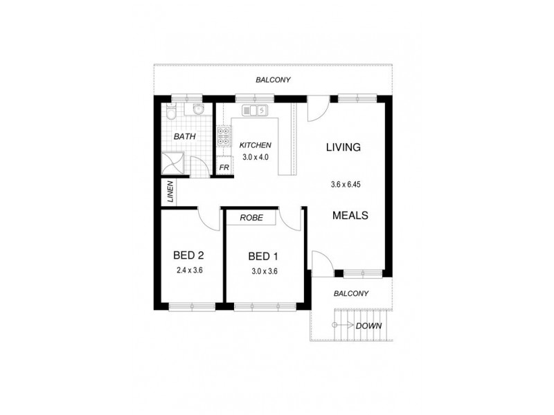 9/31 Everard Avenue, Ashford SA 5035 Floorplan