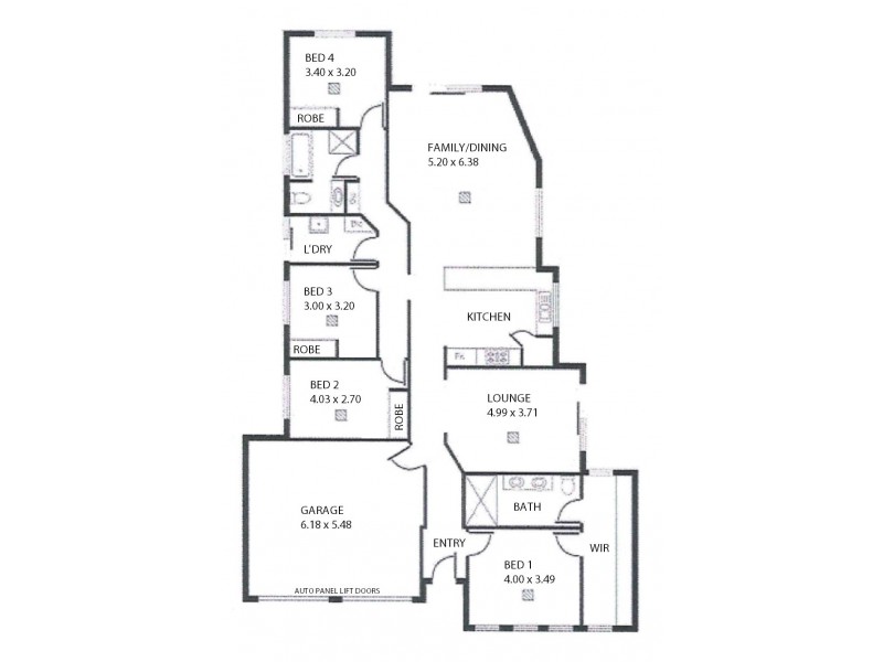 1A Thistle Avenue, Klemzig SA 5087 Floorplan
