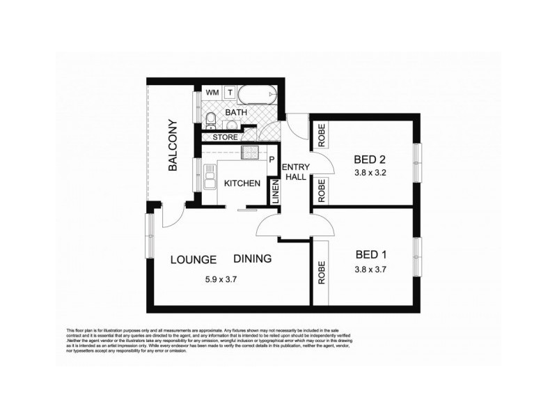 9/21 Laught Avenue, Black Forest SA 5035 Floorplan