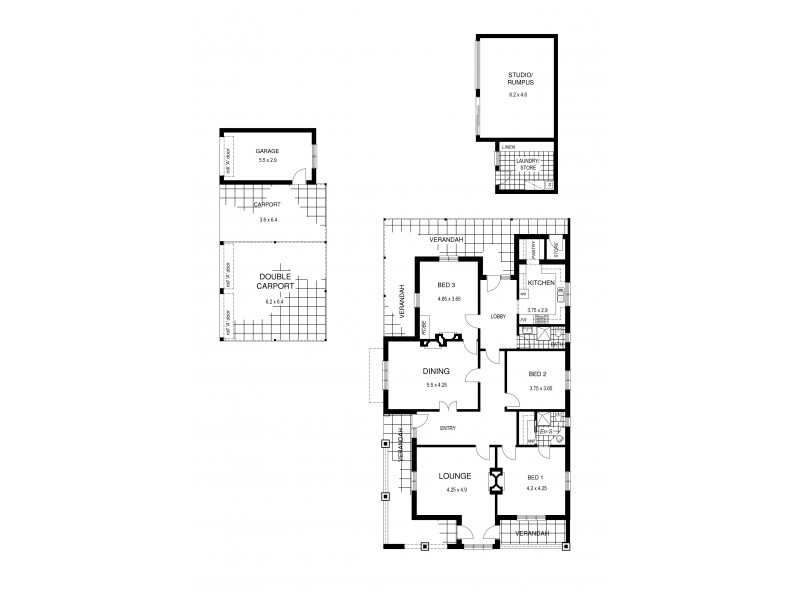 2 Ponsonby Street, West Hindmarsh SA 5007 Floorplan