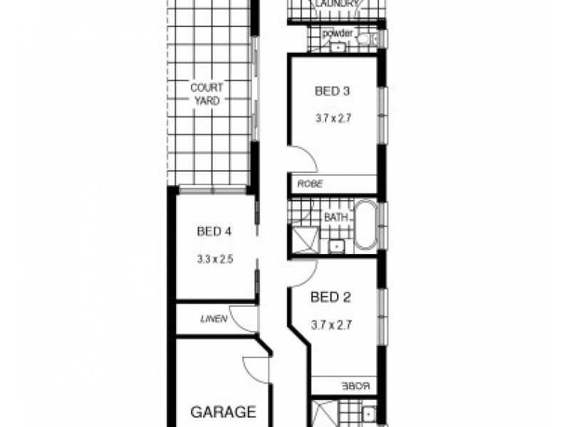 28B Meadow Avenue, Campbelltown SA 5074 Floorplan
