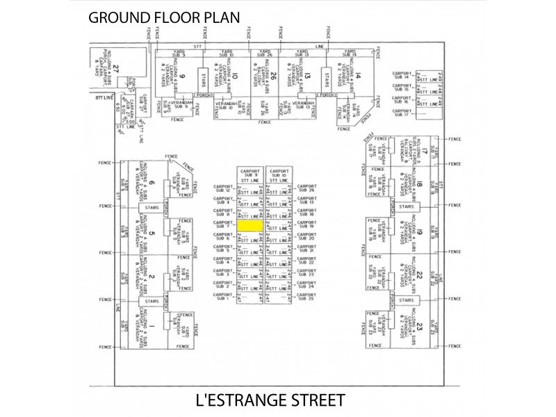 Apt 7/7-9 L’Estrange Street, Glenside SA 5065 Floorplan