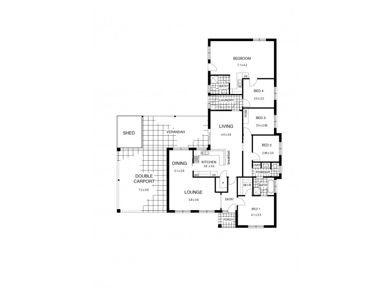 1 Doreen Street, Vale Park SA 5081 Floorplan