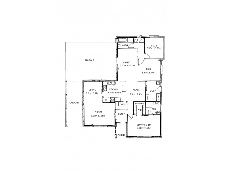 12 Giles Road, Rostrevor SA 5073 Floorplan