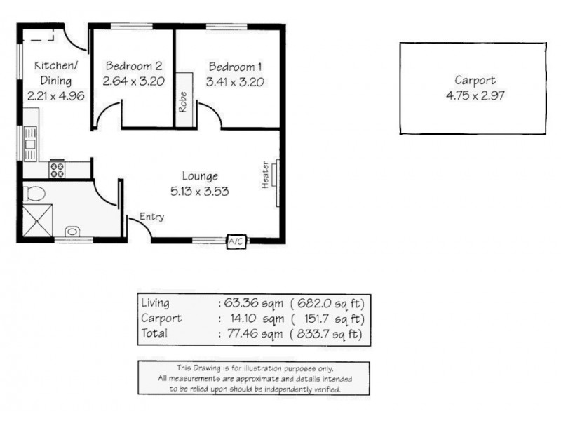 6/549 Magill Road, Magill SA 5072 Floorplan