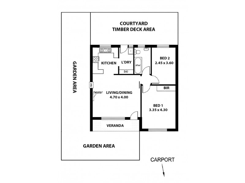 Res 4/5 Holton Street, Glenside SA 5065 Floorplan