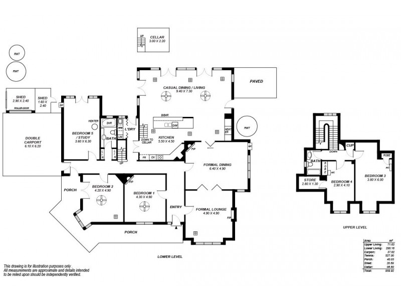 6 Balham Avenue, Kingswood SA 5062 Floorplan