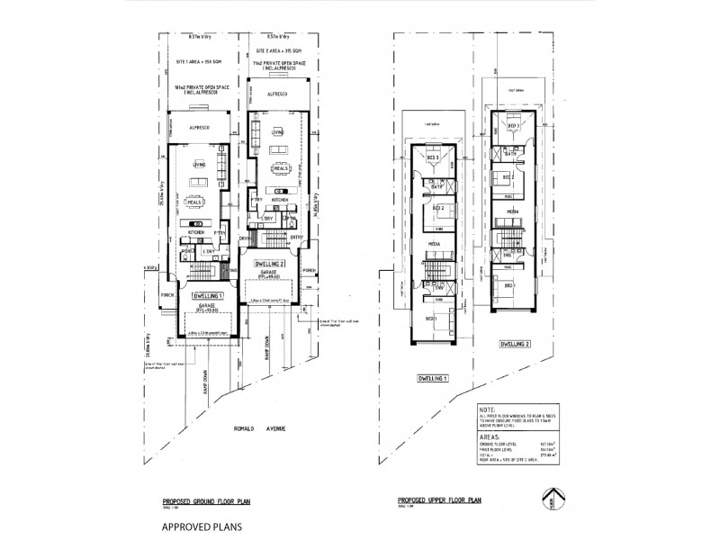 Lot 1 & 2, 43 Romalo Avenue, Magill SA 5072 Floorplan