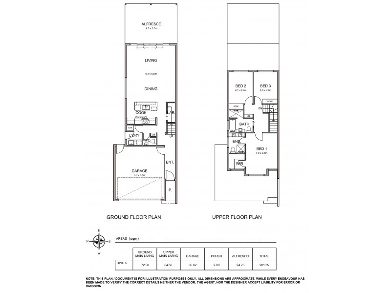 Res 3/20 Randolph Avenue, Parkside SA 5063 Floorplan