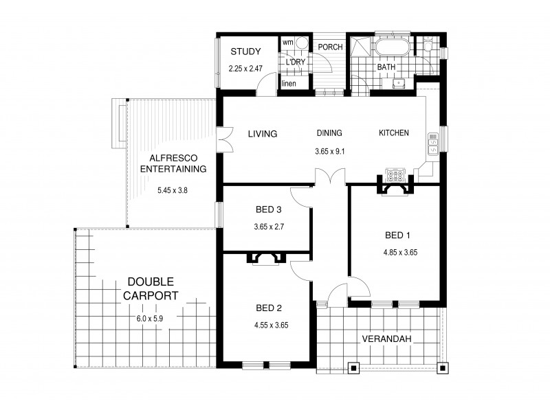 208 Glynburn Road, Tranmere SA 5073 Floorplan