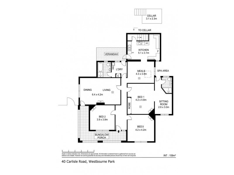 40 Carlisle Road, Westbourne Park SA 5041 Floorplan