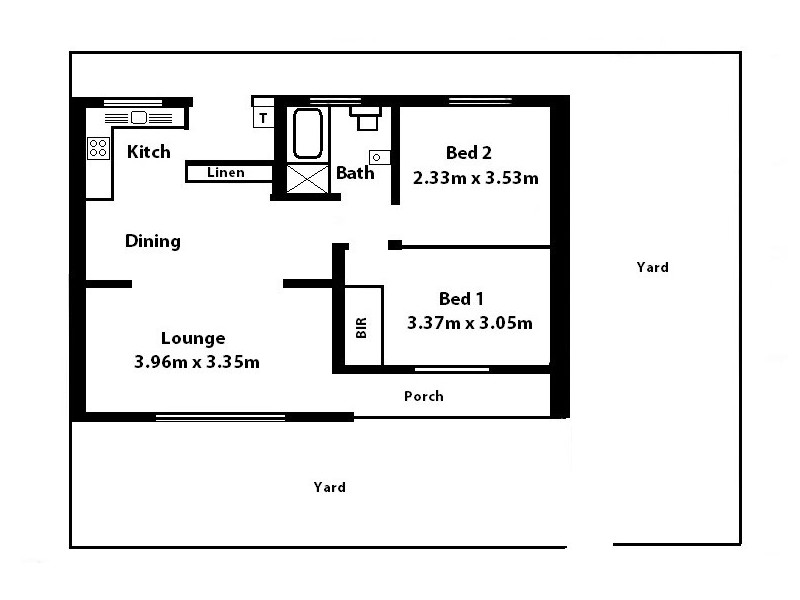 Res 1/11 Gwynne Street, Firle SA 5070 Floorplan
