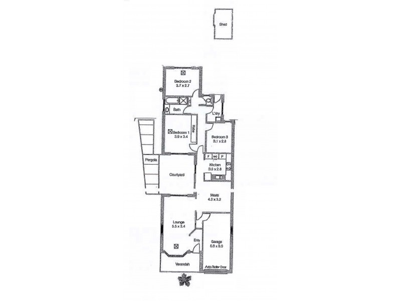 12A Willow Drive, Paradise SA 5075 Floorplan