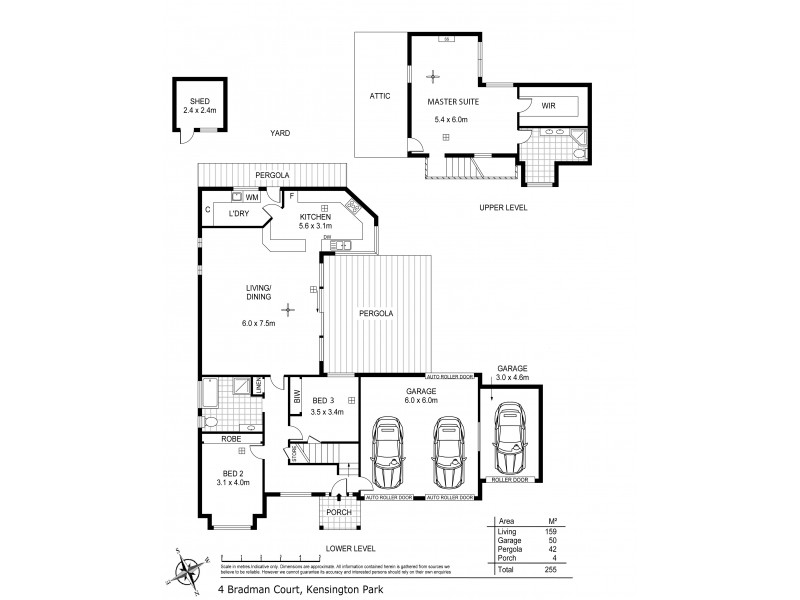4 Bradman Court, Kensington Park SA 5068 Floorplan