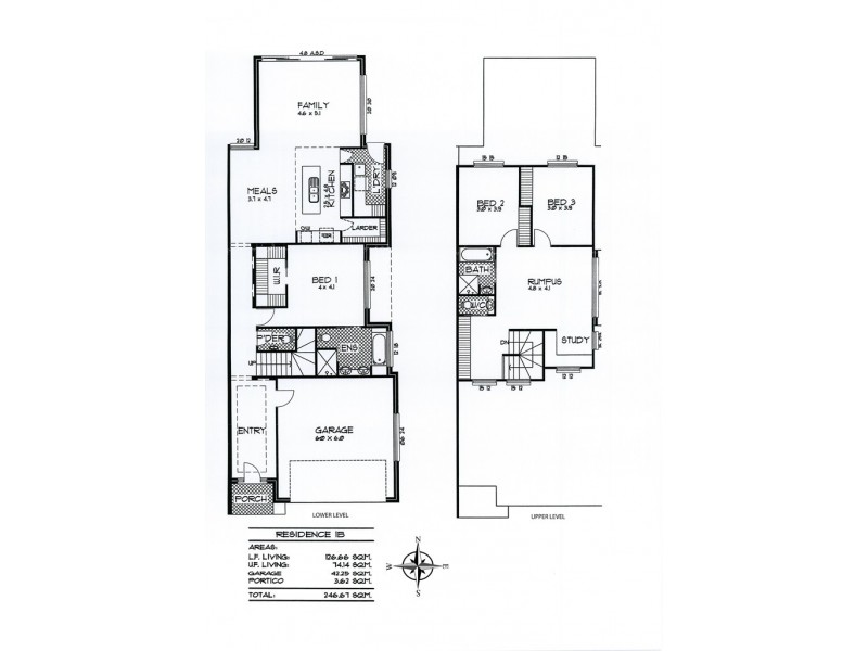 1B Rita Avenue, Rostrevor SA 5073 Floorplan
