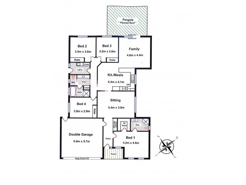 8 Spencer Court, Flagstaff Hill SA 5159 Floorplan