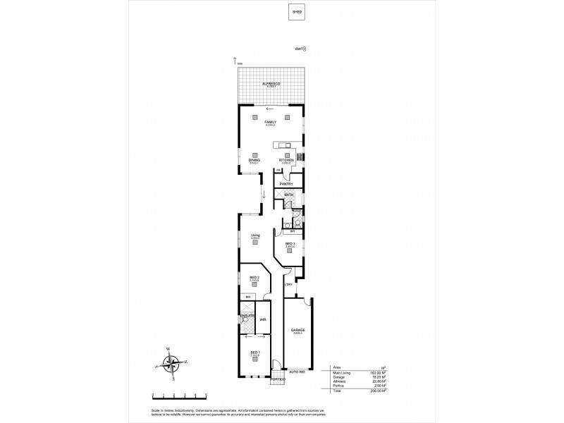 26B Hudson Avenue, Rostrevor SA 5073 Floorplan