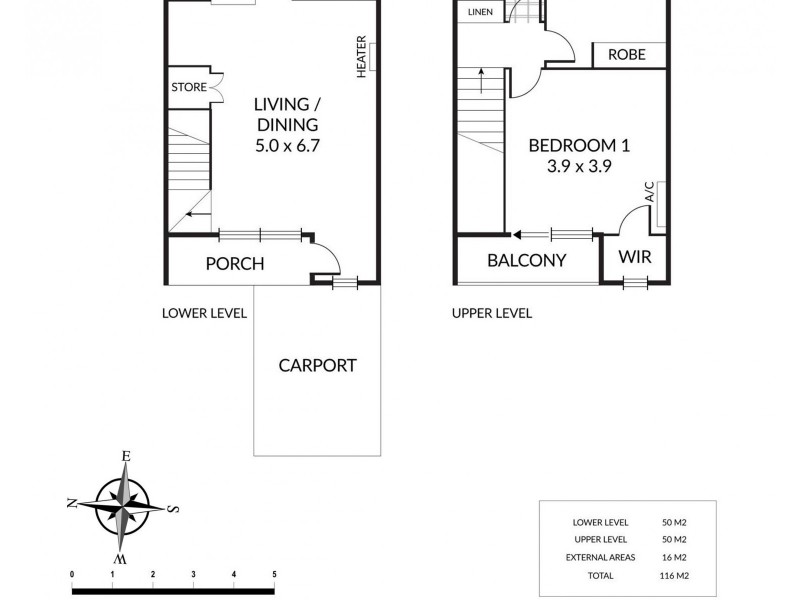 2/46A Robsart Street, Parkside SA 5063 Floorplan