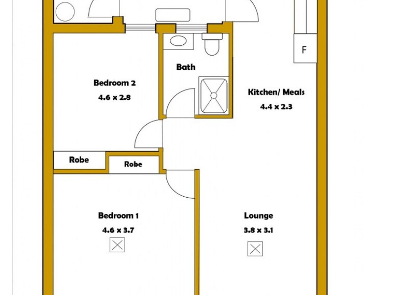 8/4 Loch Street, Stepney SA 5069 Floorplan