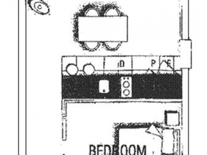 809/102 – 105 North Terrace, Adelaide SA 5000 Floorplan