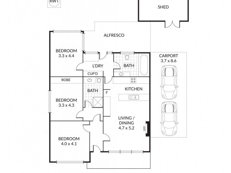 81 Collins Street, Broadview SA 5083 Floorplan