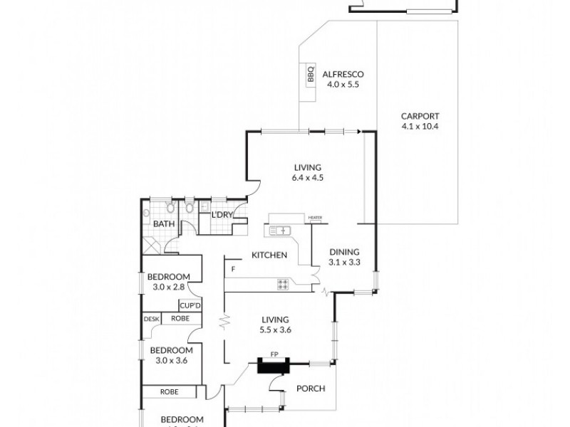 39 Lake View Crescent, Highbury SA 5089 Floorplan