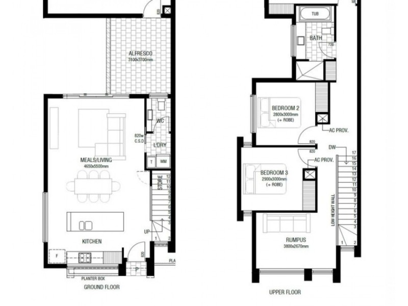 Res 2/12 Nalara Avenue, Rostrevor SA 5073 Floorplan