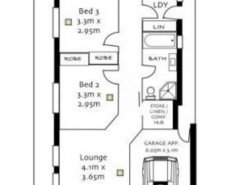 2F Freeman Avenue, Tranmere SA 5073 Floorplan