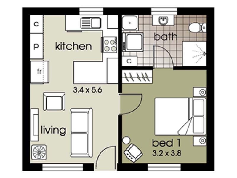 Res 10/38 Childers Street, North Adelaide SA 5006 Floorplan