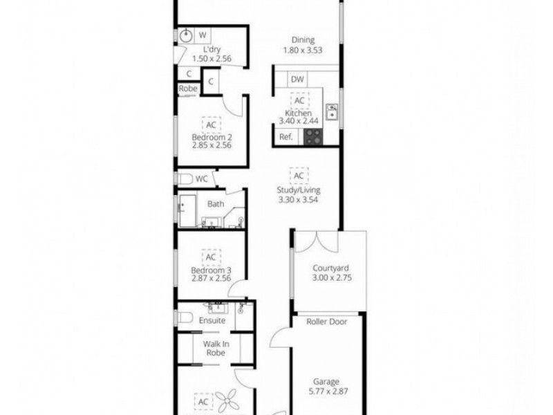 8B Sallis Avenue, Tranmere SA 5073 Floorplan