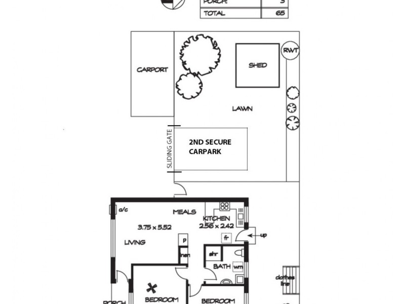 Res 4/12 Robert Avenue, Broadview SA 5083 Floorplan