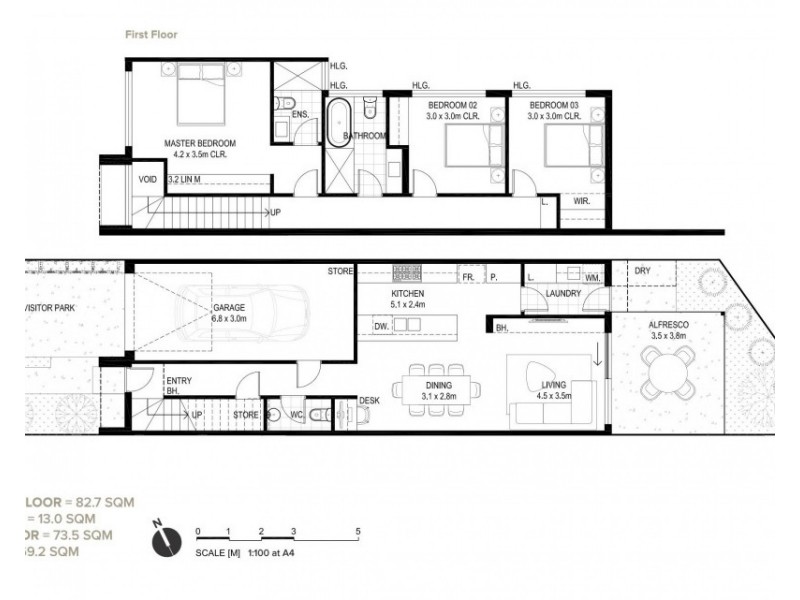 18B Deans Road, Campbelltown SA 5074 Floorplan