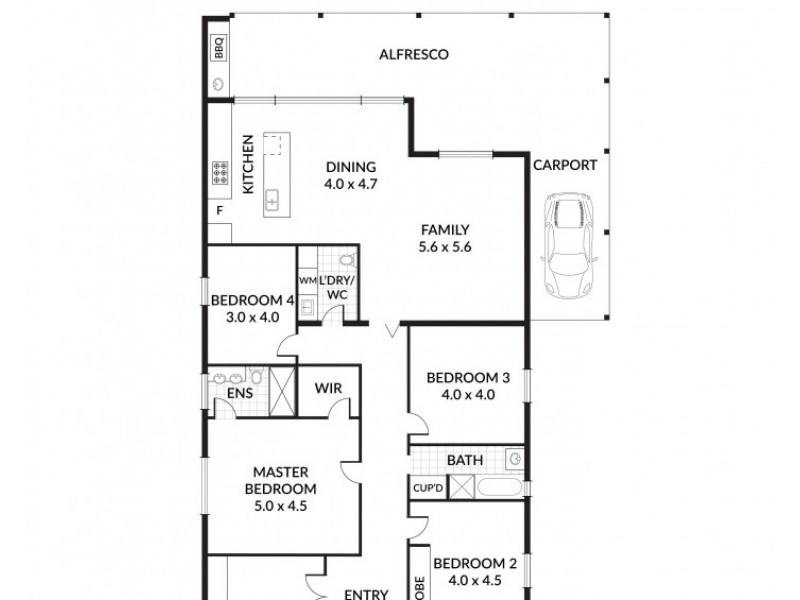 7 Westbourne Street, West Croydon SA 5008 Floorplan